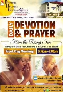 Daily Devotions & Prayer hosted by Wesleyan Holiness Christian Church